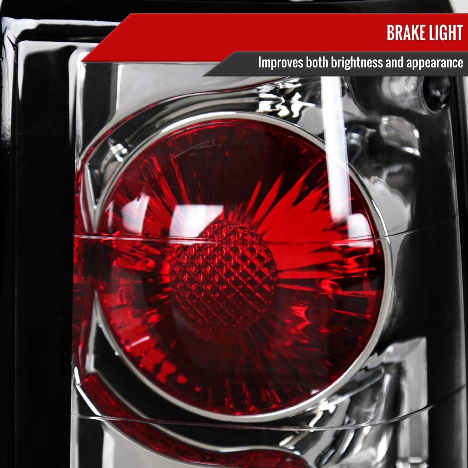 1982-1994 Chevy S10/Blazer GMC S15/Sonoma Tail Lights Chrome/Clear Lens