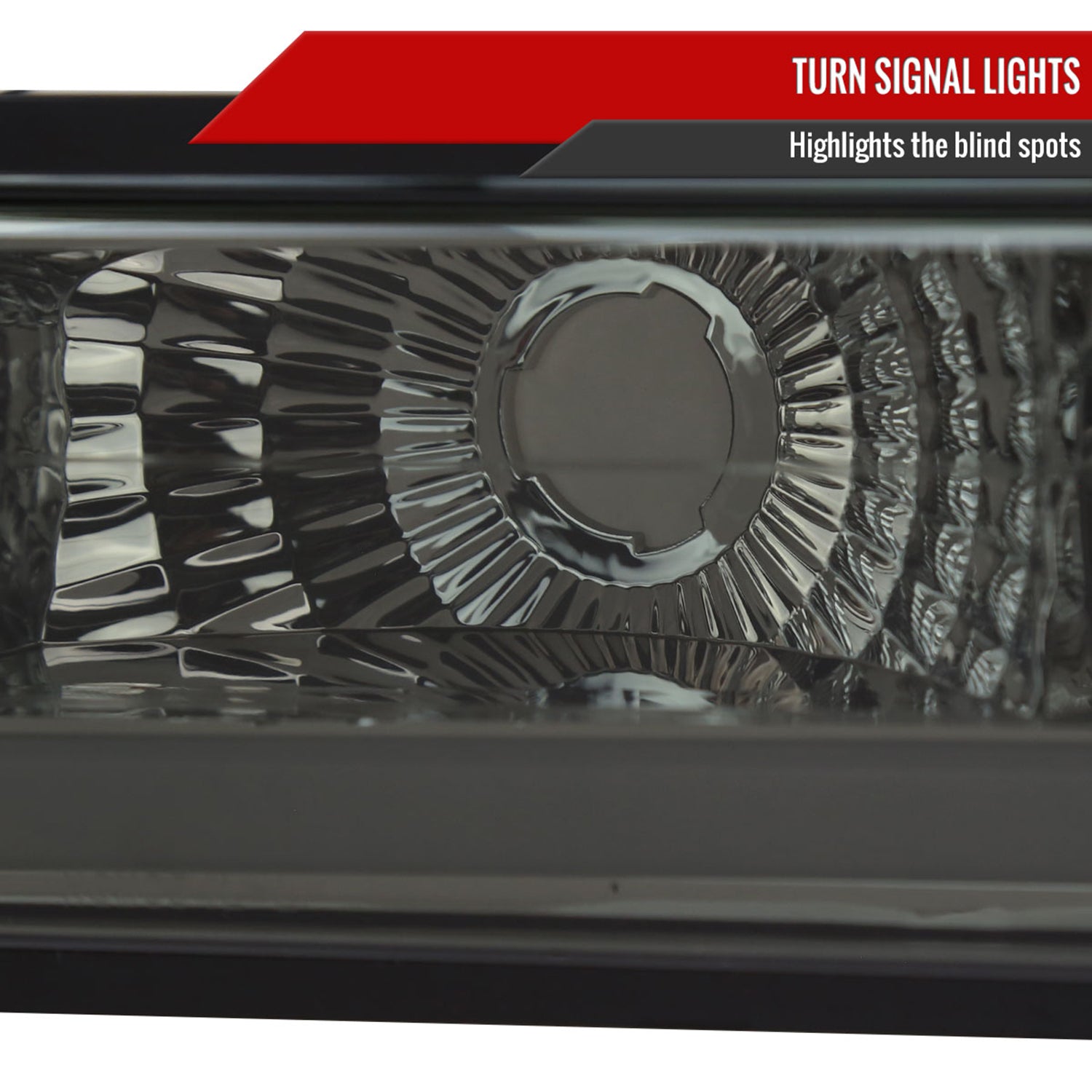 1994-1998 Chevy C10 C/K Tahoe Suburban LED Headlights &Corner Lights Smoked