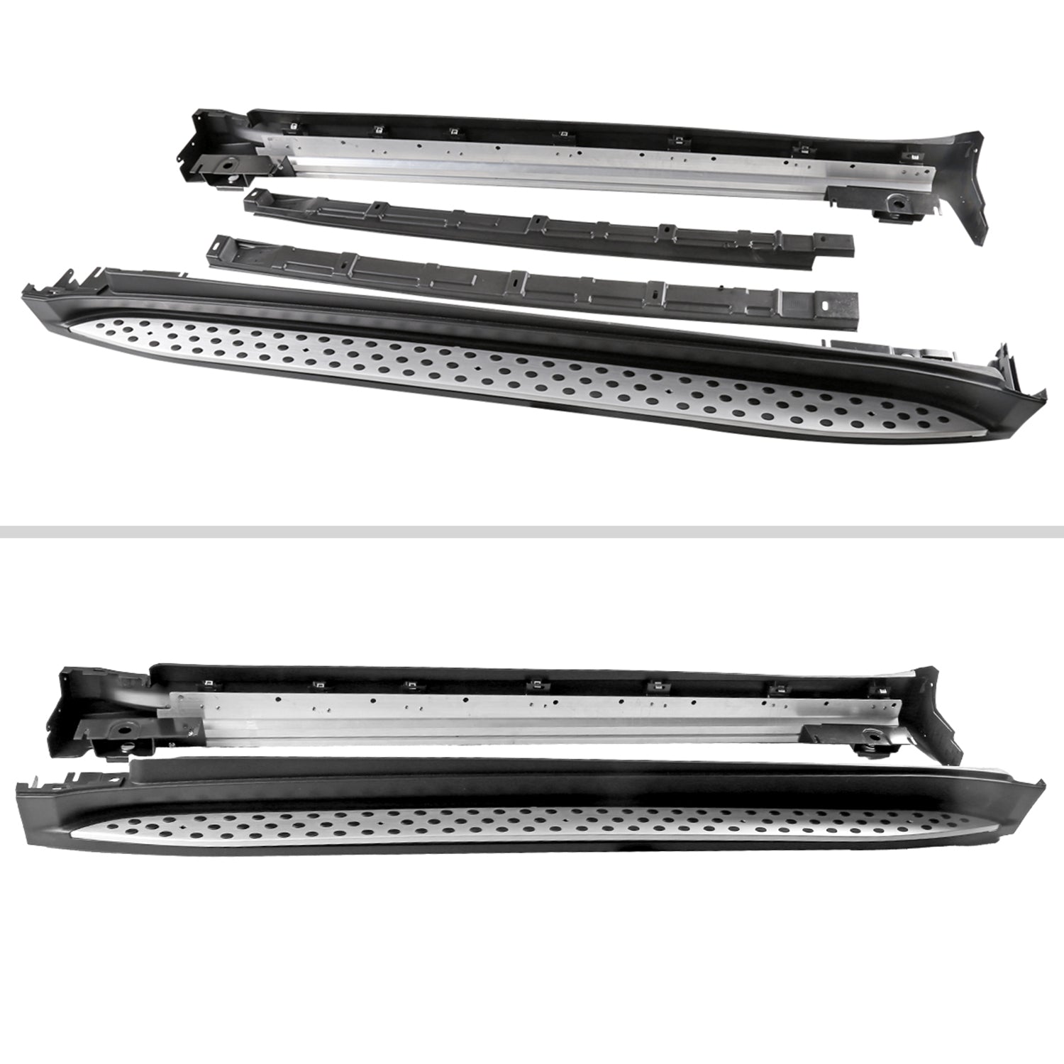 2006-2011 Mercedes Benz W164 ML Class Aluminum Side Step Nerf Bars
