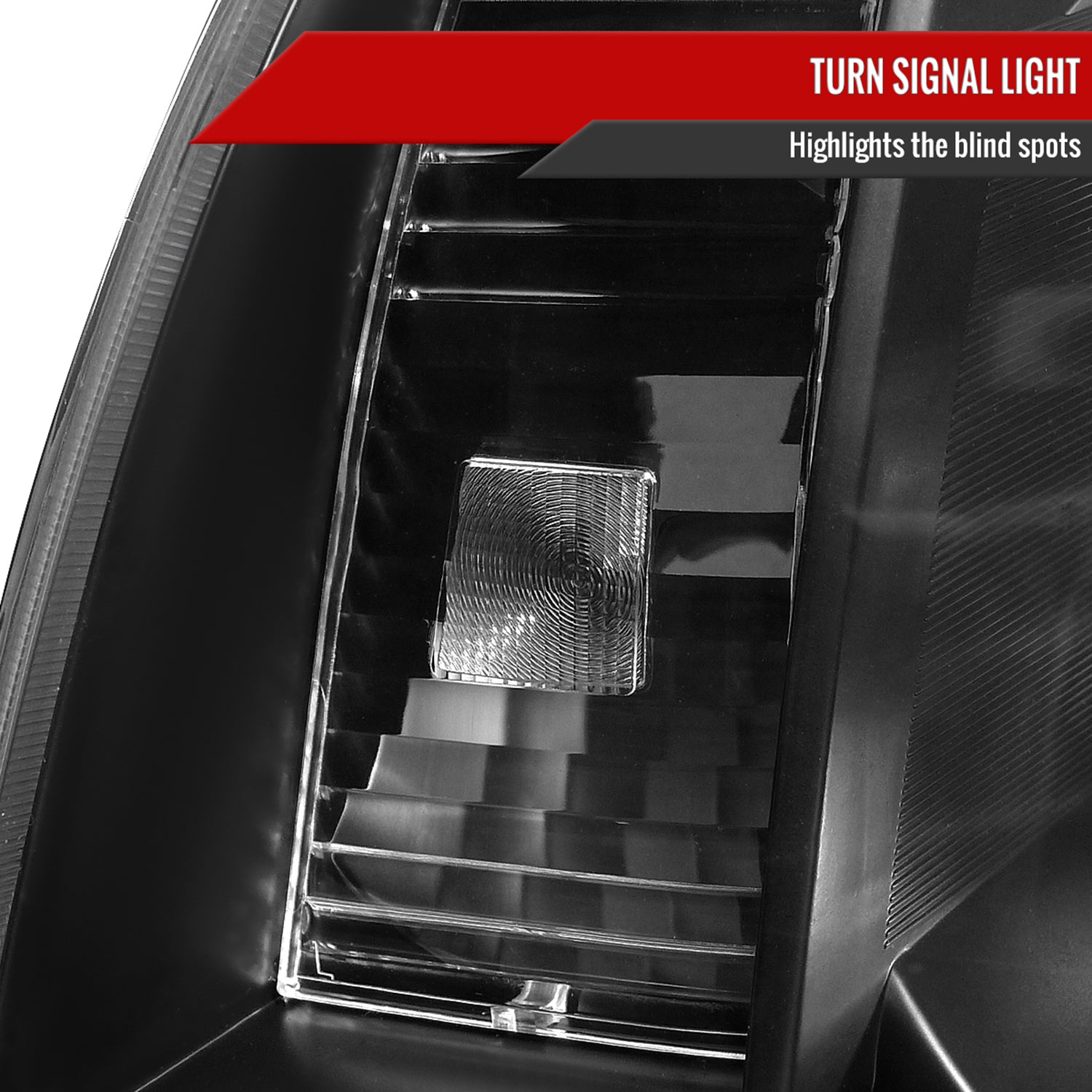 2005-2011 Toyota Tacoma Factory Style Headlights Matte Black/Clear Lens