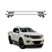 2016-2020 Nissan Np300 Navara Roof Rack Cross Bars Silver