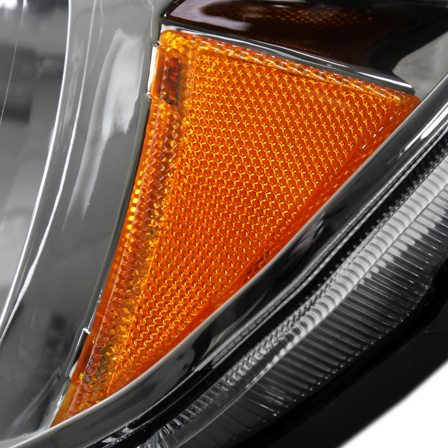 2012-2015 Toyota Tacoma Factory Style Headlights Chrome Housing/Clear Lens