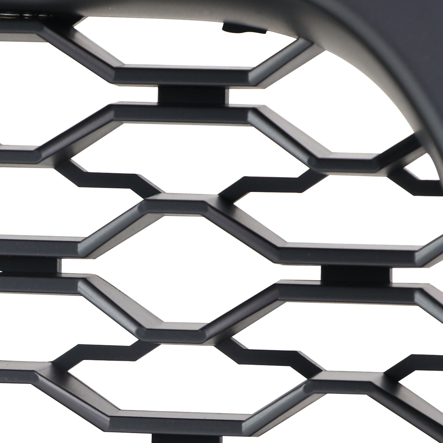 2019-2021 Dodge RAM 1500 Matte Black ABS Rebel Style Honeycomb Mesh Grille