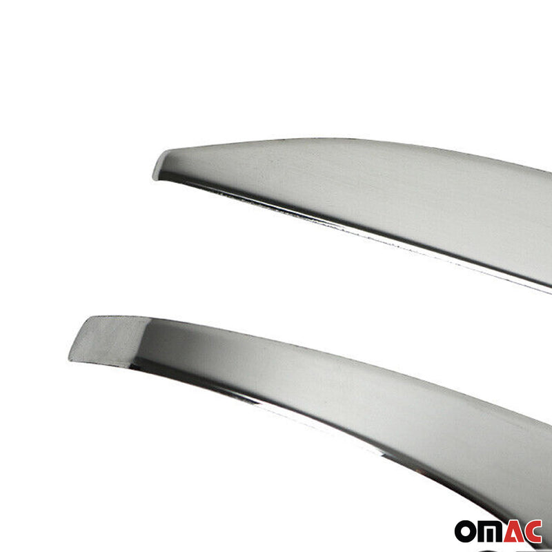 2013-2018 Toyota RAV4 Side Mirror Cover Caps Steel Silver 2 Pcs