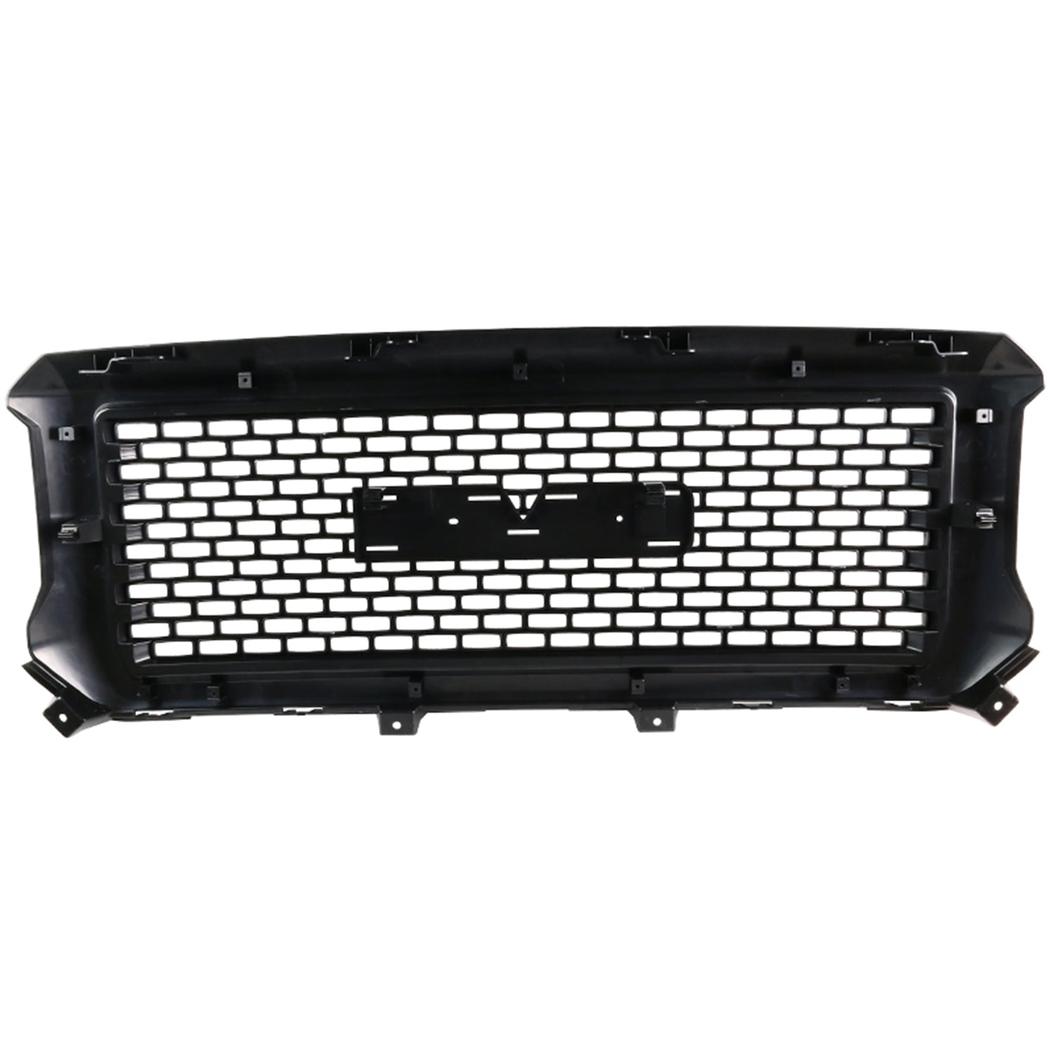 2014-2015 GMC Sierra 1500 Glossy Black ABS Denali Style Mesh Grille