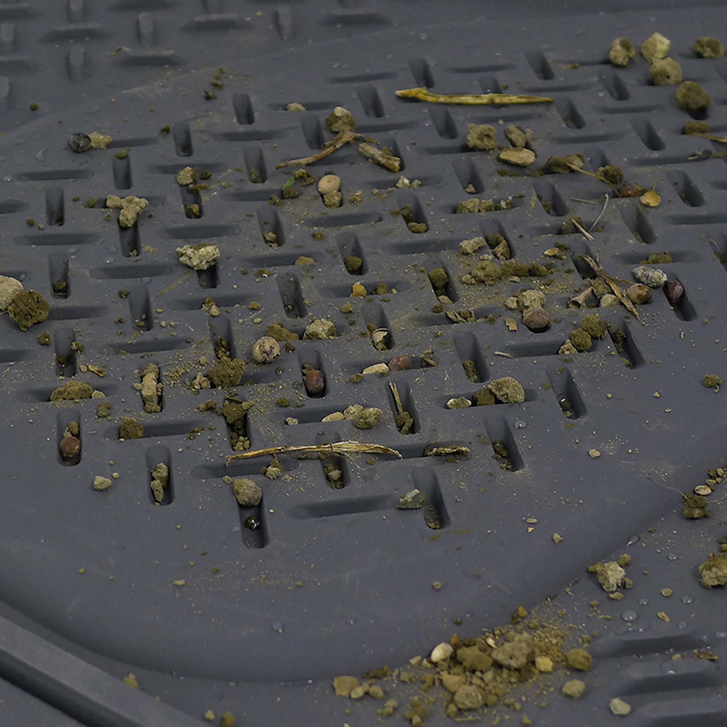 Universal fit Rubber NonSlip Car Floor Mats Liner All Weather 4Pcs Gray