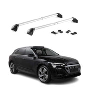 2019-2025 Audi Q8 Roof Rack Cross Bars Silver
