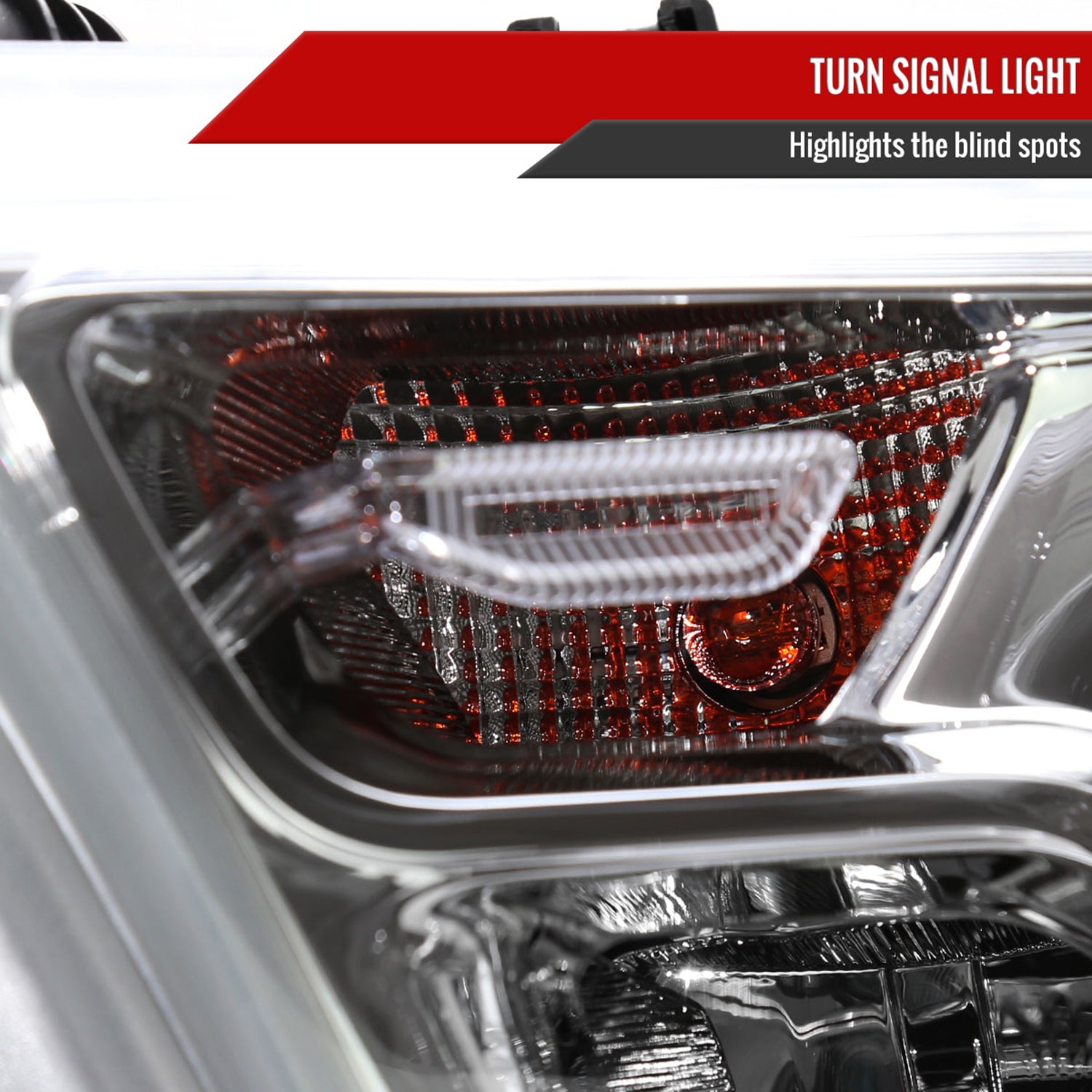 2019-2024 Dodge RAM 1500 Factory Headlights w/Amber Reflectors Chrome/Clear