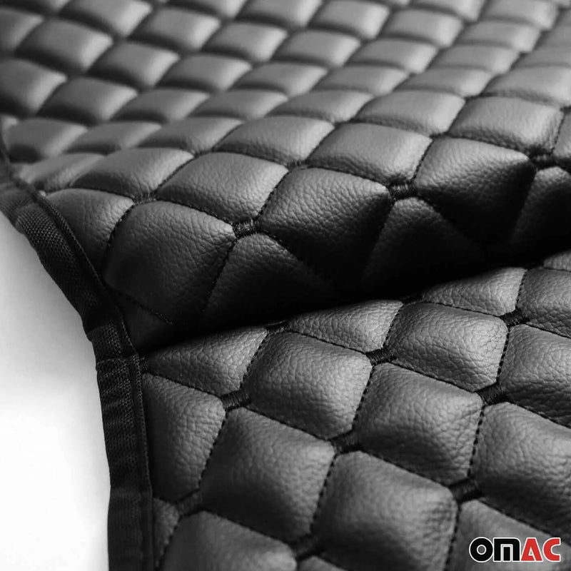 Land Rover Leather Breathable Front Seat Cover Pads Black