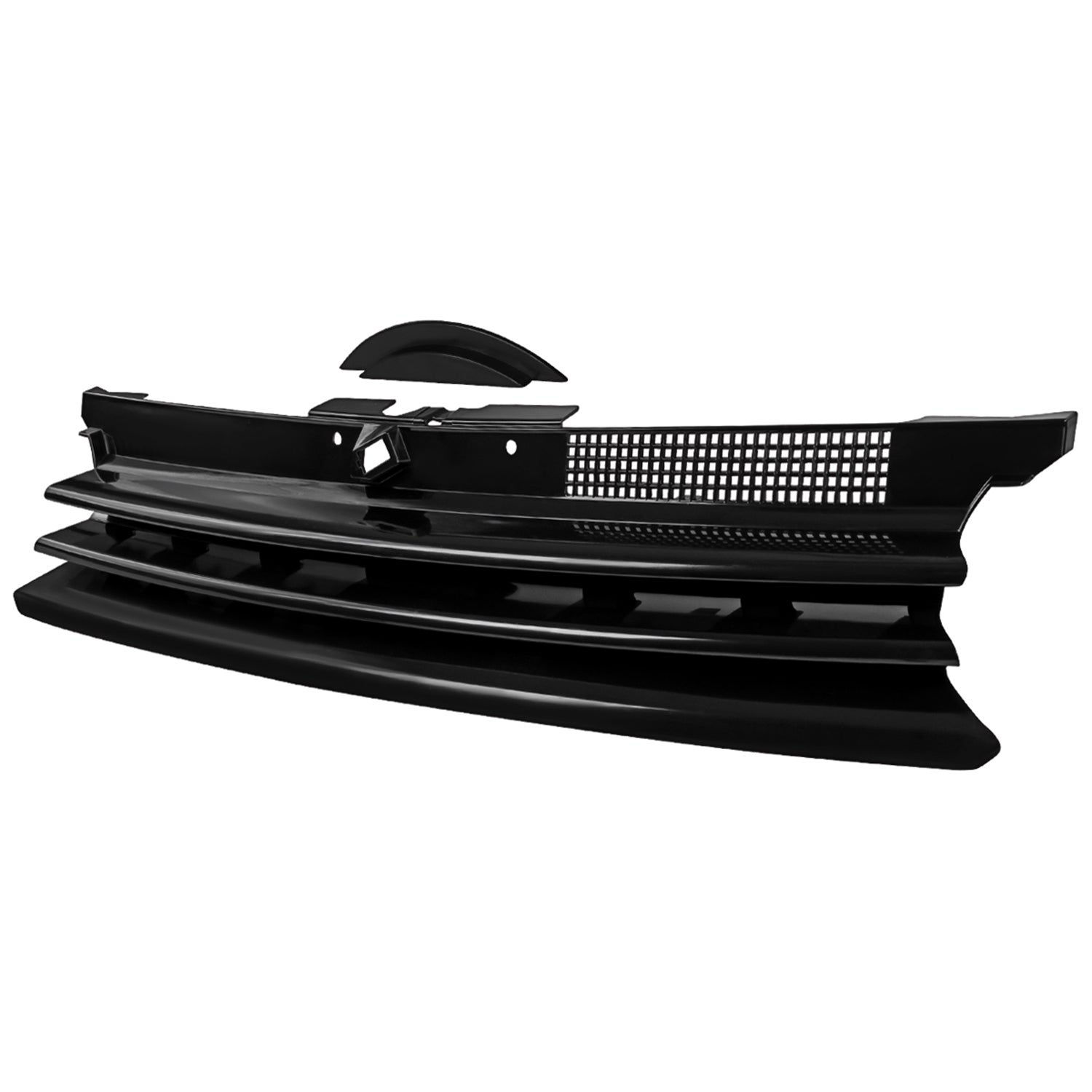 1999-2006 VW Golf/GTI/R32 Mk4 Glossy Black ABS Horizontal Style Grille