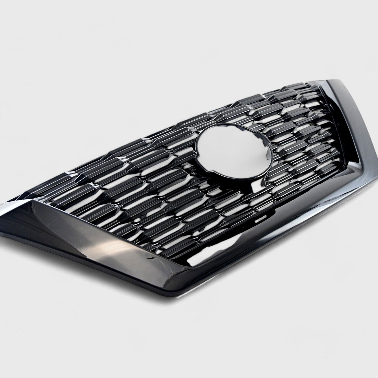 2021-2023 Nissan Rogue Grille Overlay Gloss Black 1Pcs ABS Plastic