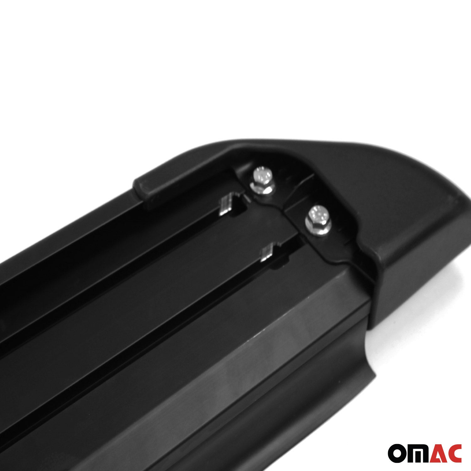 Running Boards Side Step Nerf Bars for Volkswagen Tiguan 2018-24 Aluminium Black