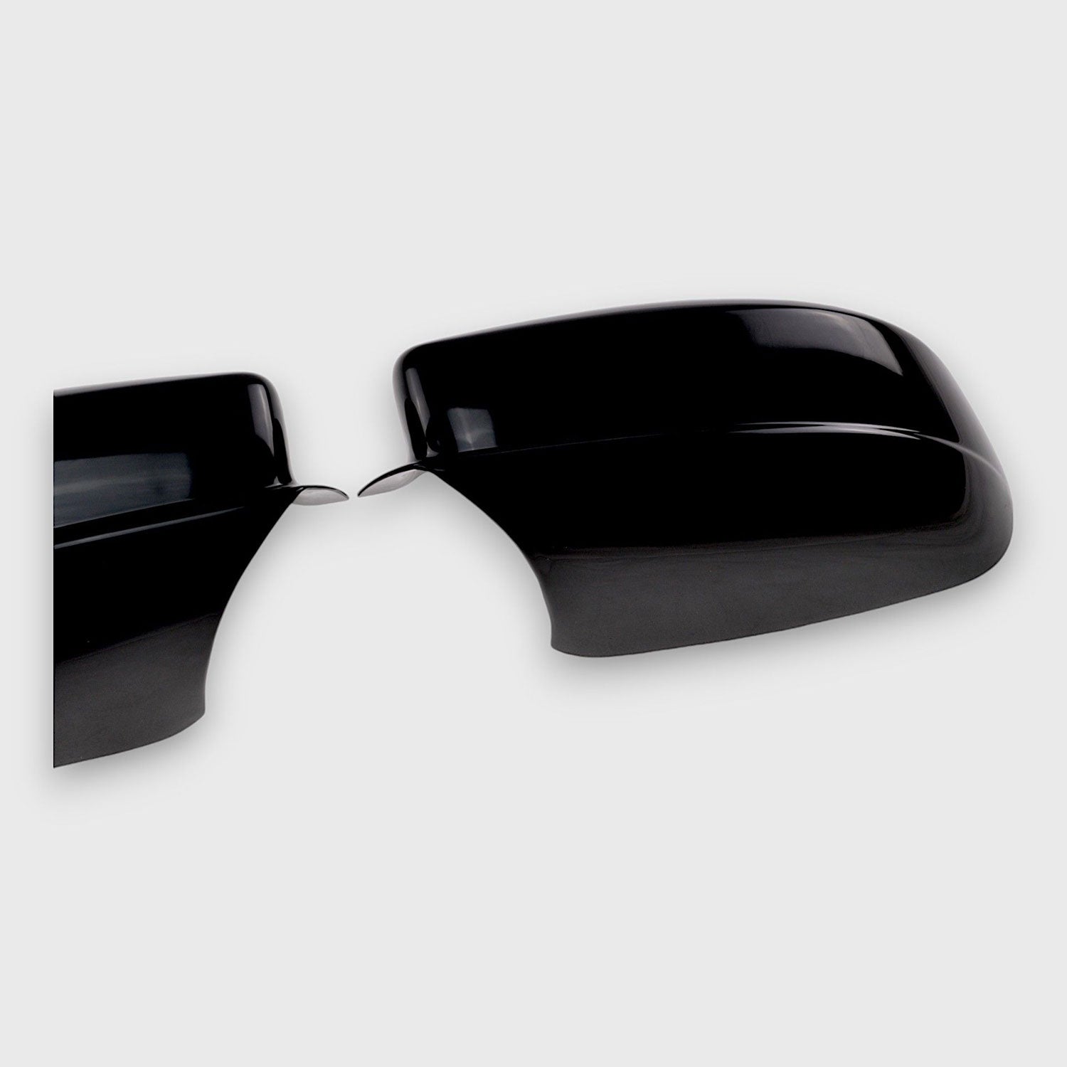 2011-2023 Chrysler 300 / Dodge Charger Mirror Cover Caps Gloss Black 2Pcs ABS Plastic