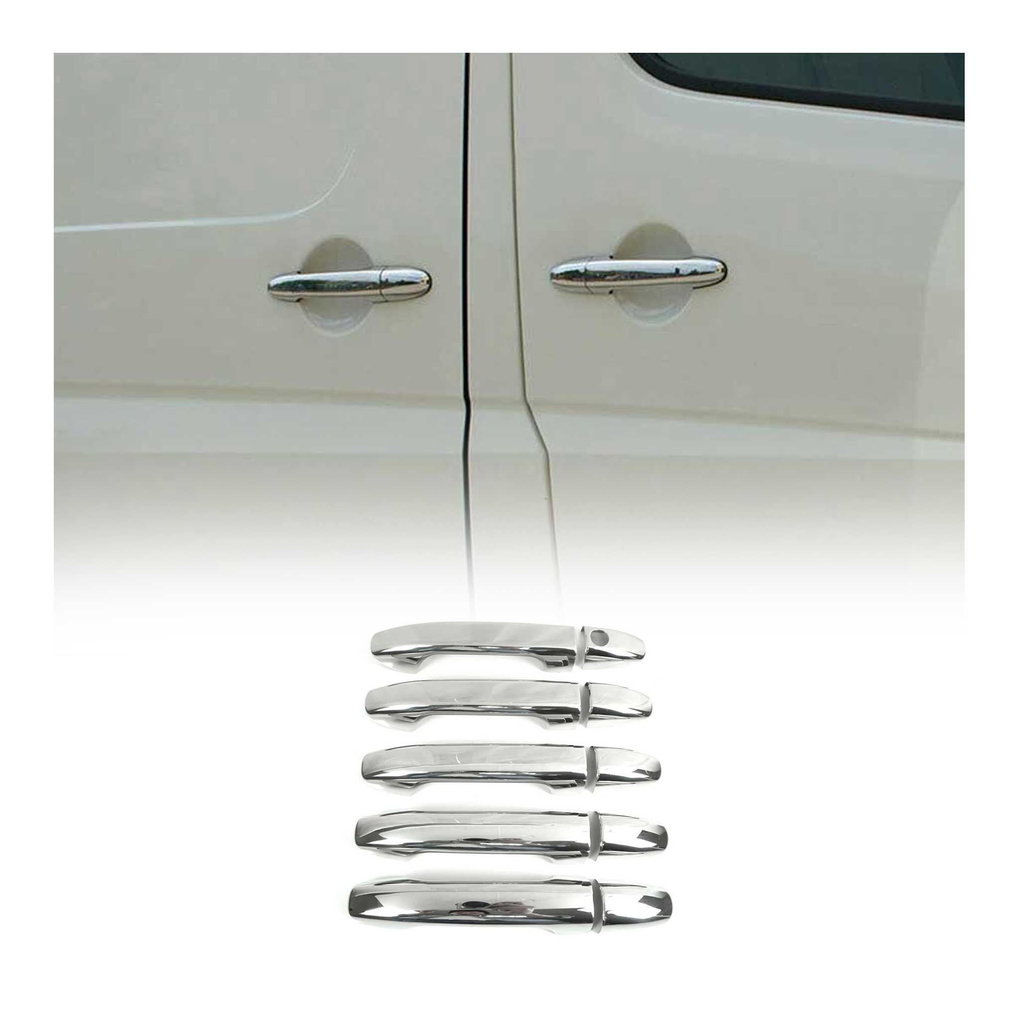 Car Door Handle Cover for Mercedes Sprinter W907 2019-2026 S.Steel Chome 10 Pcs