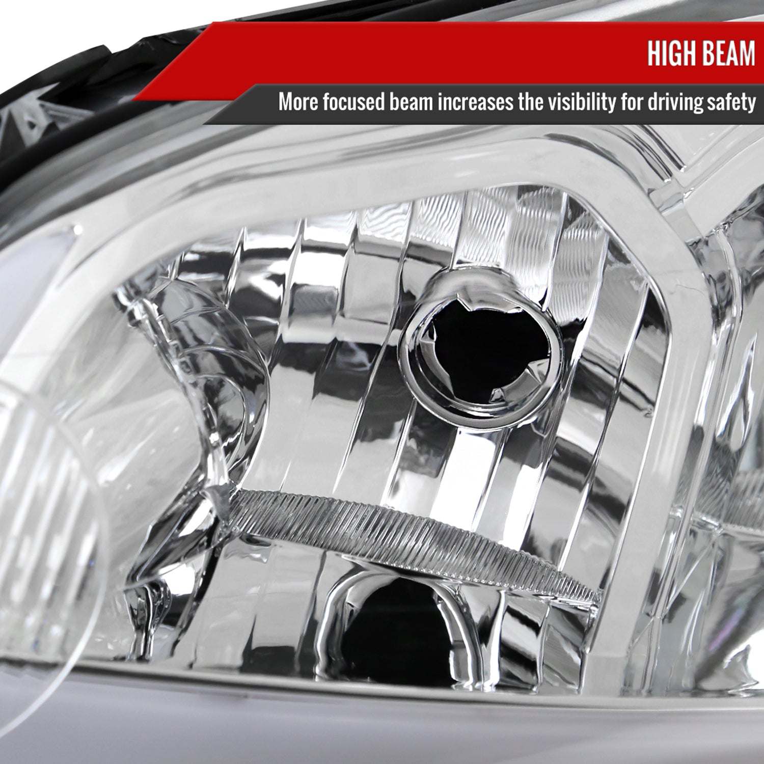 2006-2013 Chevy Impala/Impala Limited/Monte Carlo LED Headlights Chrome