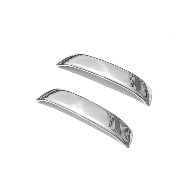 Car Door Handle Cover Trim for Smart ForTwo 1998-2007 Steel Chrome 2 Pcs
