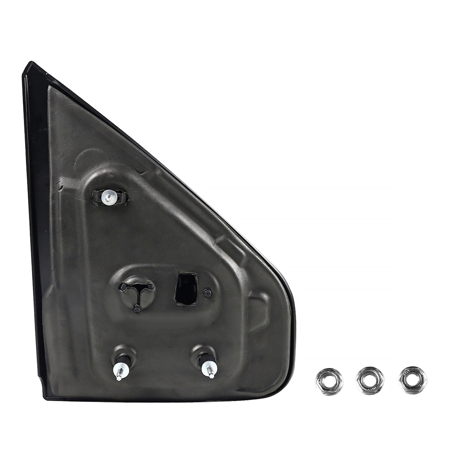 2004-2006 Ford F-150 Black Manual Adjustable Side Mirror - Driver Side Only