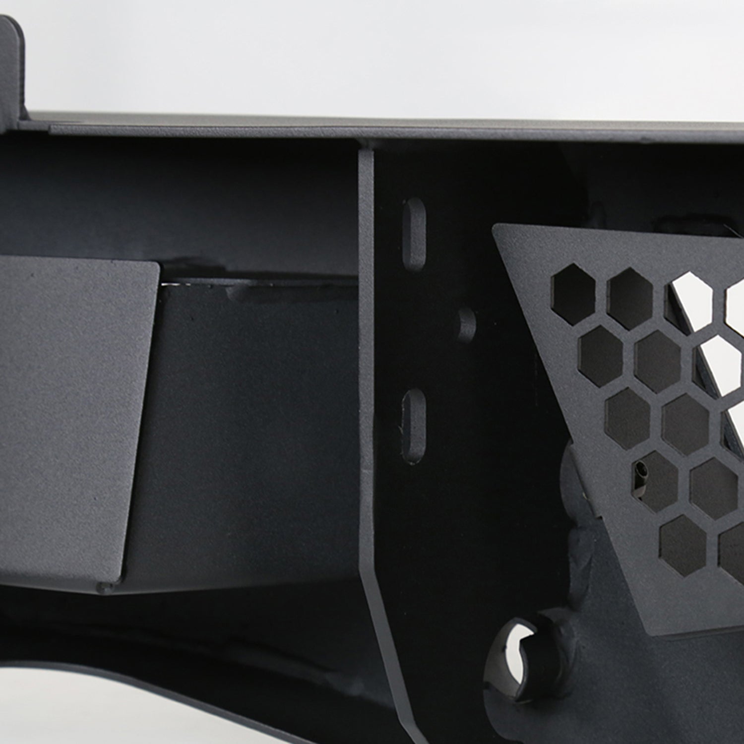 2015-2021 Chevy Colorado/ GMC Canyon Black Heavy Duty Steel Rear Step Bumper