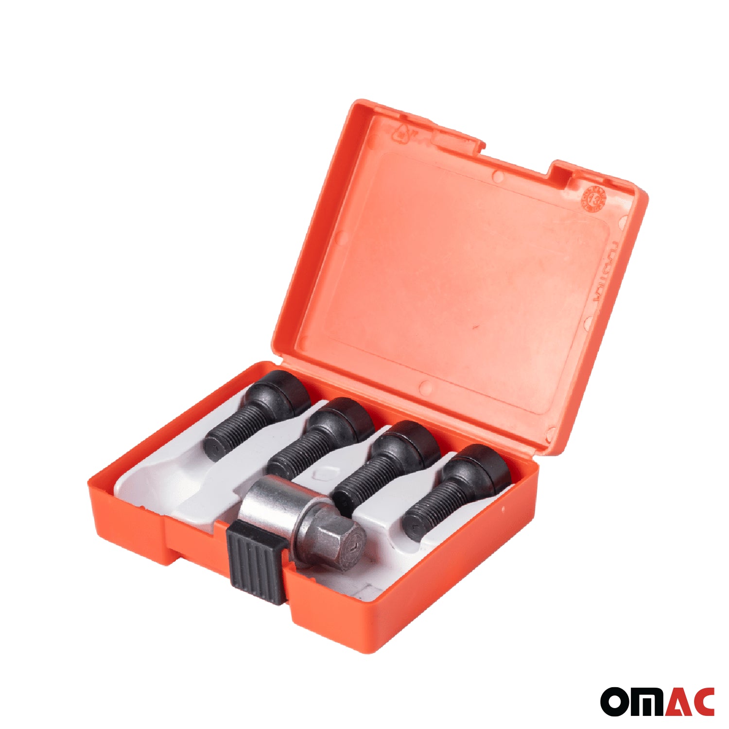 Wheel Lock Kit for Mercedes E-Class M14X1,5 Bolt Black 4Locks & 1Key