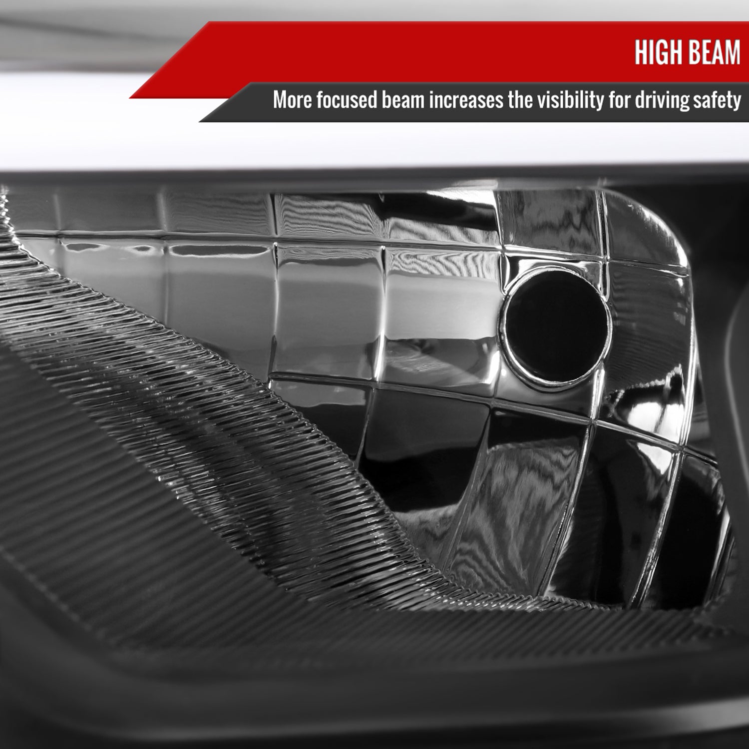 2019-2023 Ford Ranger XL XLT Factory Replacement Headlights LED Signal Black