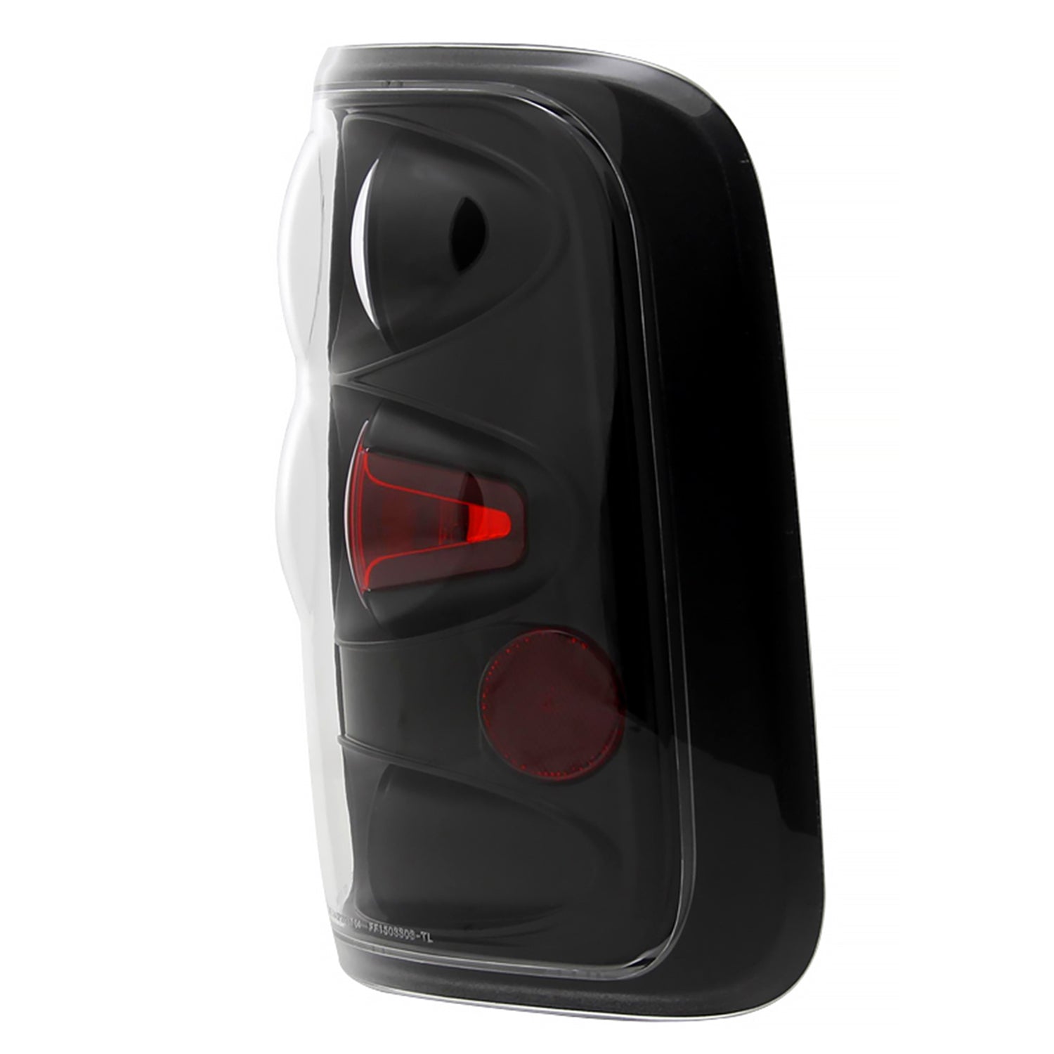 2004-2008 Ford F-150 Styleside Tail Lights Matte Black Housing/Clear Lens