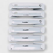 2023-2024 Ford F-250/350/450/550 Door Handle Cover Chrome 6Pcs ABS Plastic