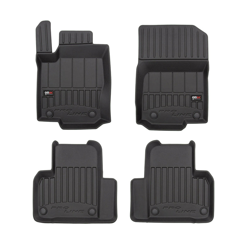 2012-2015 Mercedes ML Class W166 Premium Floor Mats Liners Full Set All Weather Heavy Duty Black