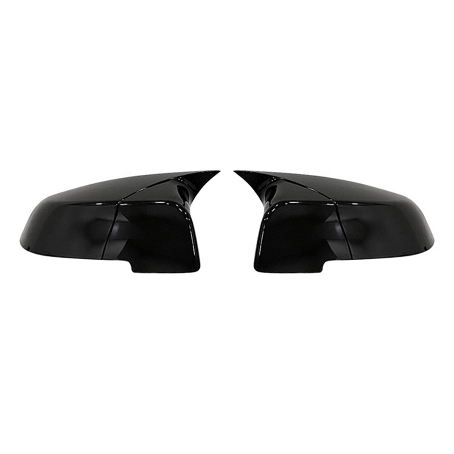 2014-2018 BMW 5 Series F10 F11 F18 2014-2018 FL Side Mirror Cover ABS Black Gloss 2Pcs