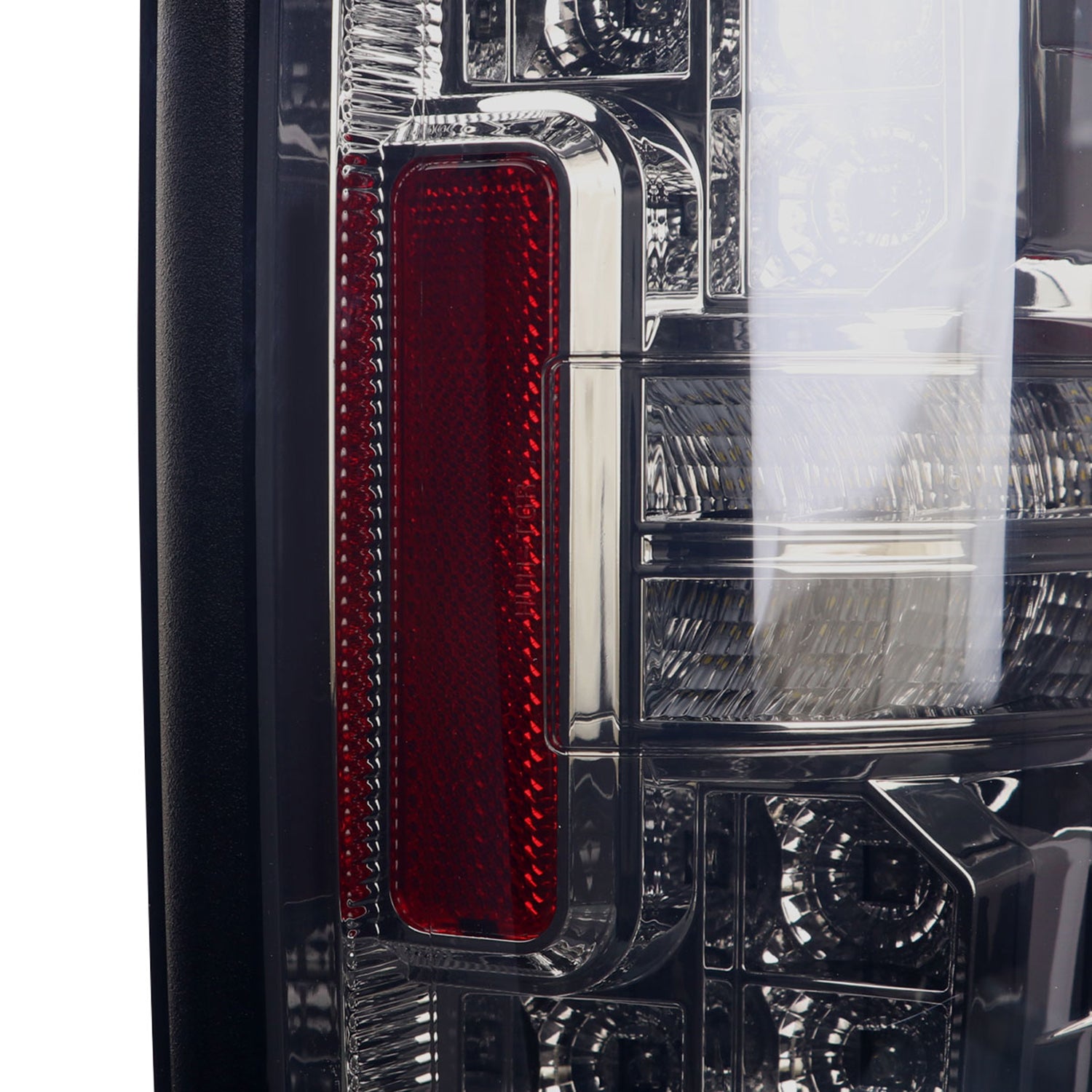 2017-2019 Ford F-250/350/450/550 Super Duty LED Bar Tail Lights Chrome/Smoke