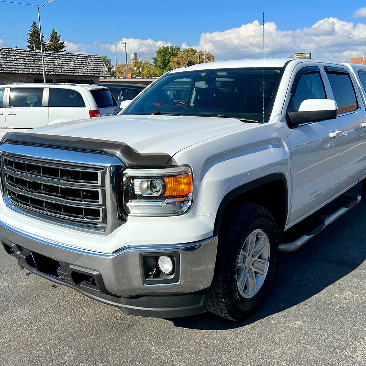 2014-2019 GMC Sierra 1500/2500HD/3500HD Clear Projector Headlights Driver Side