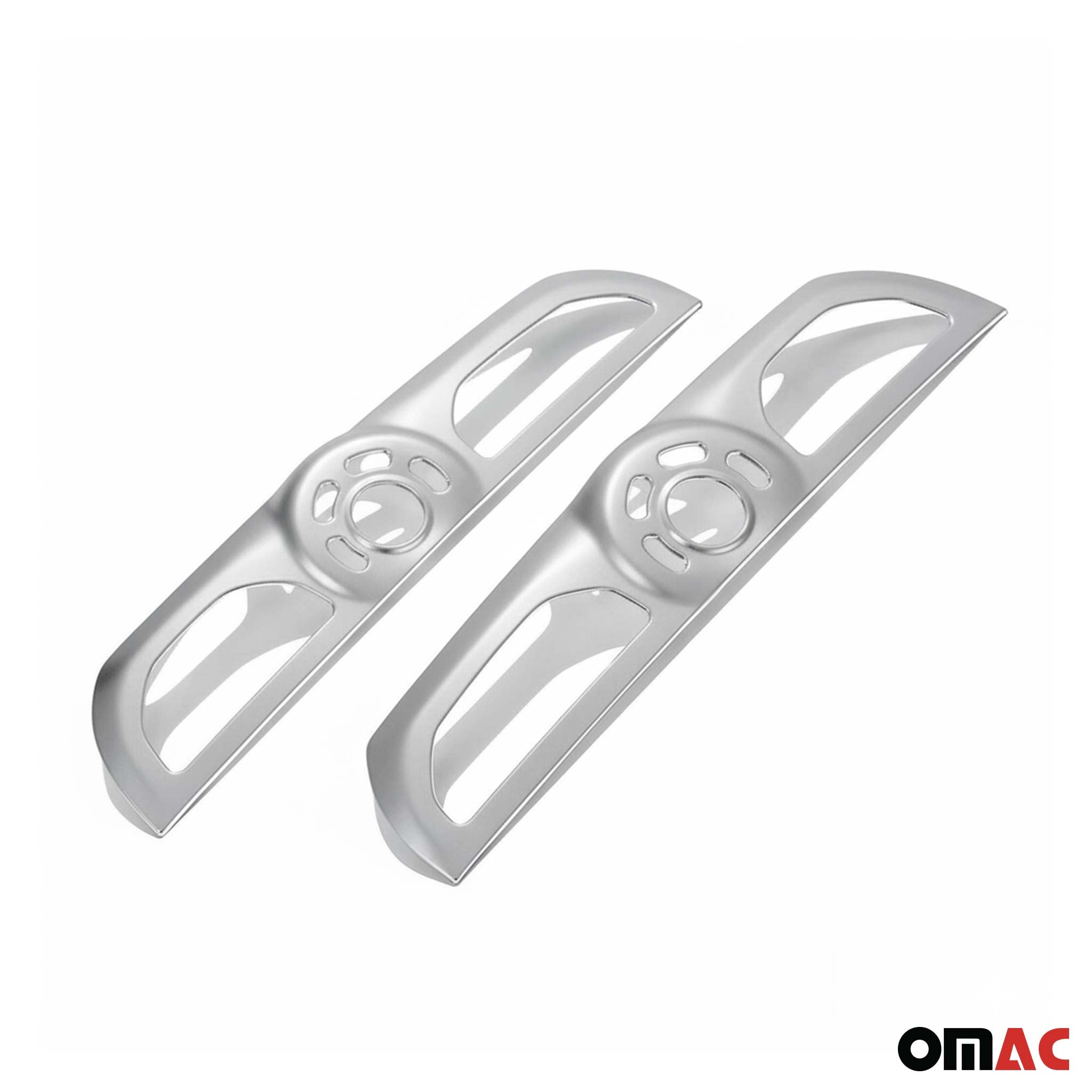 2014-2019 RAM ProMaster City Trunk Tail Light Trim Frame Chrome Silver 2Pcs