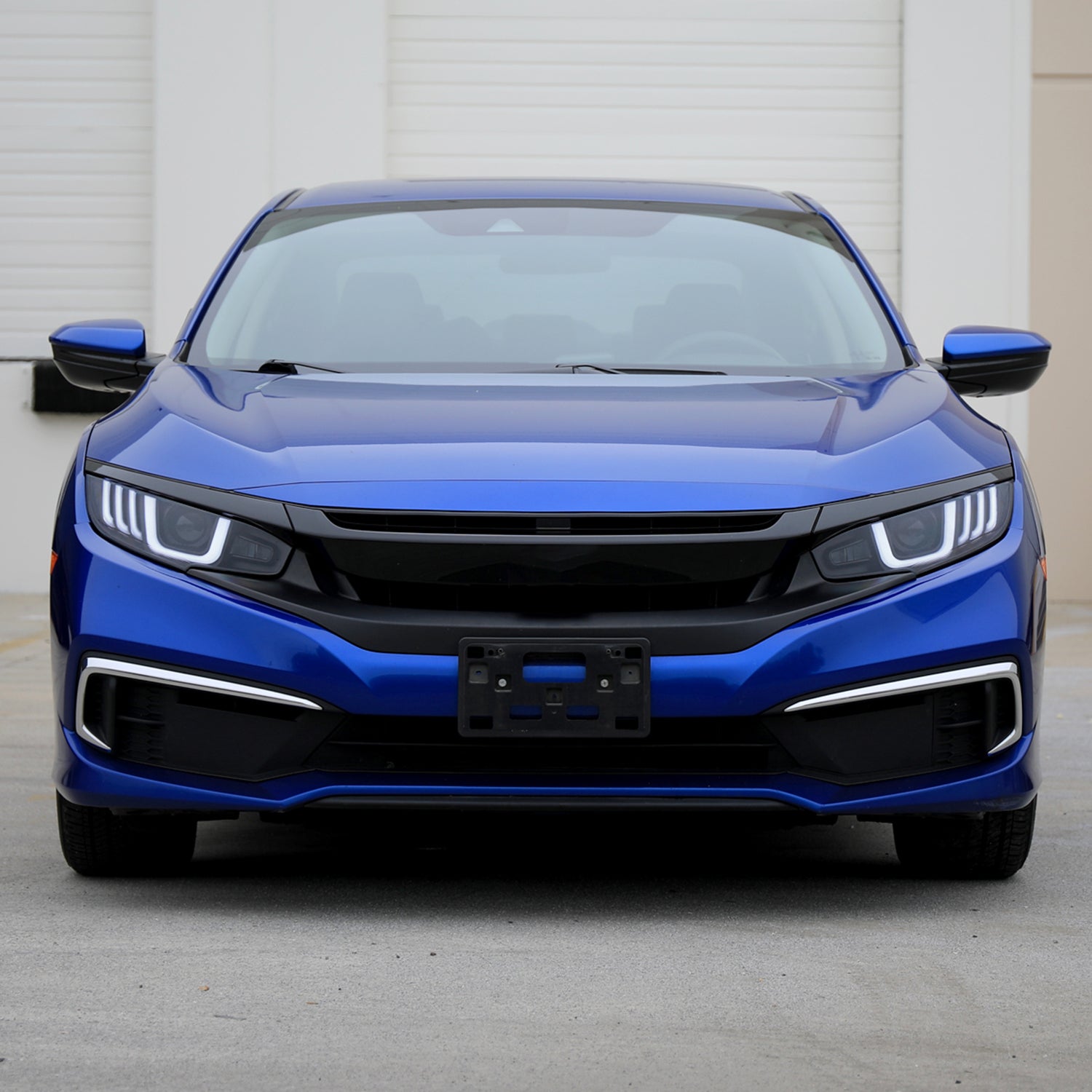 2016-2021 Honda Civic Full LED Projector Headlights Turn Signal Black