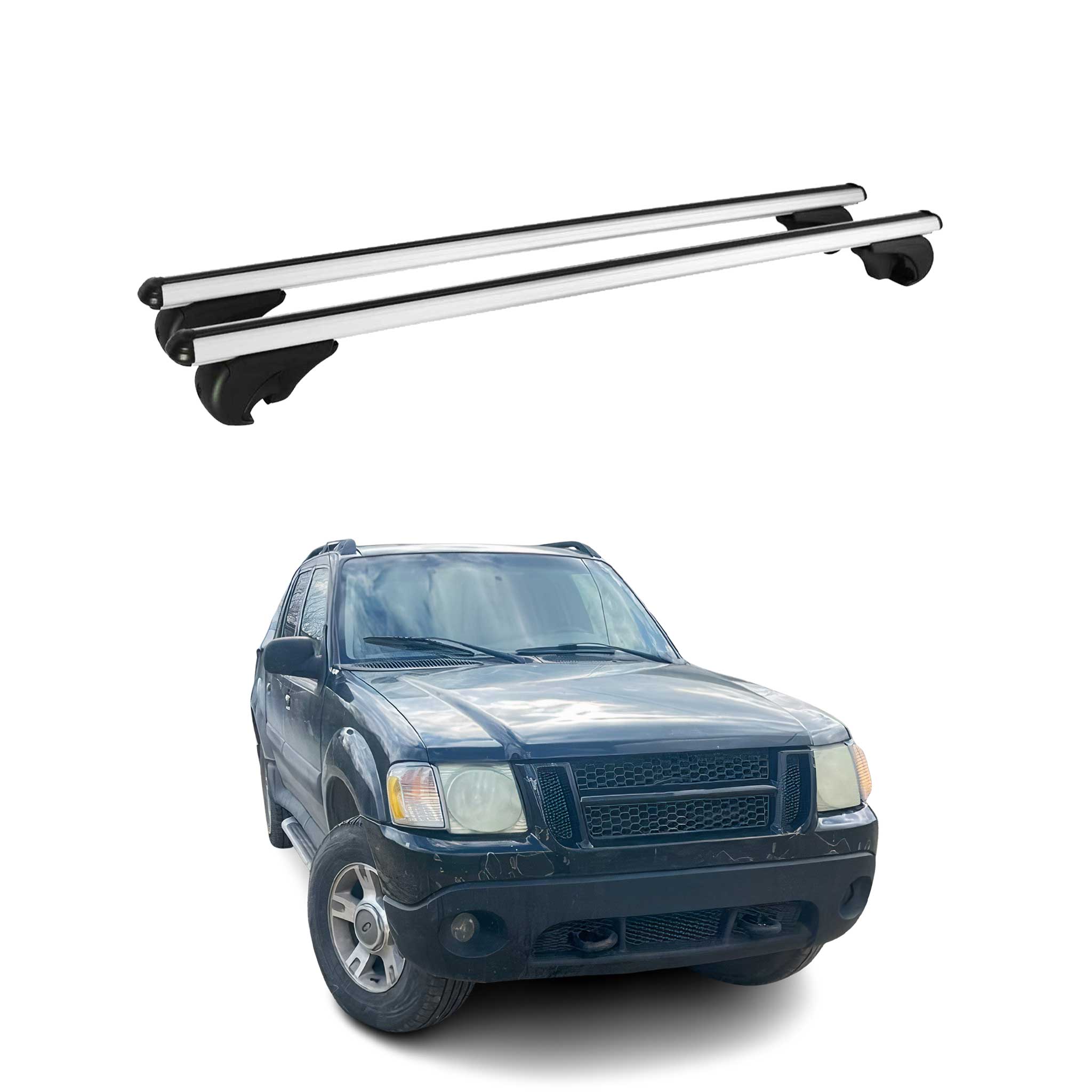 Ford Explorer Ladder Rack Roof Racks for Ford Explorer Sport Trac 2001-2010 Gray | OMAC – OMAC USA