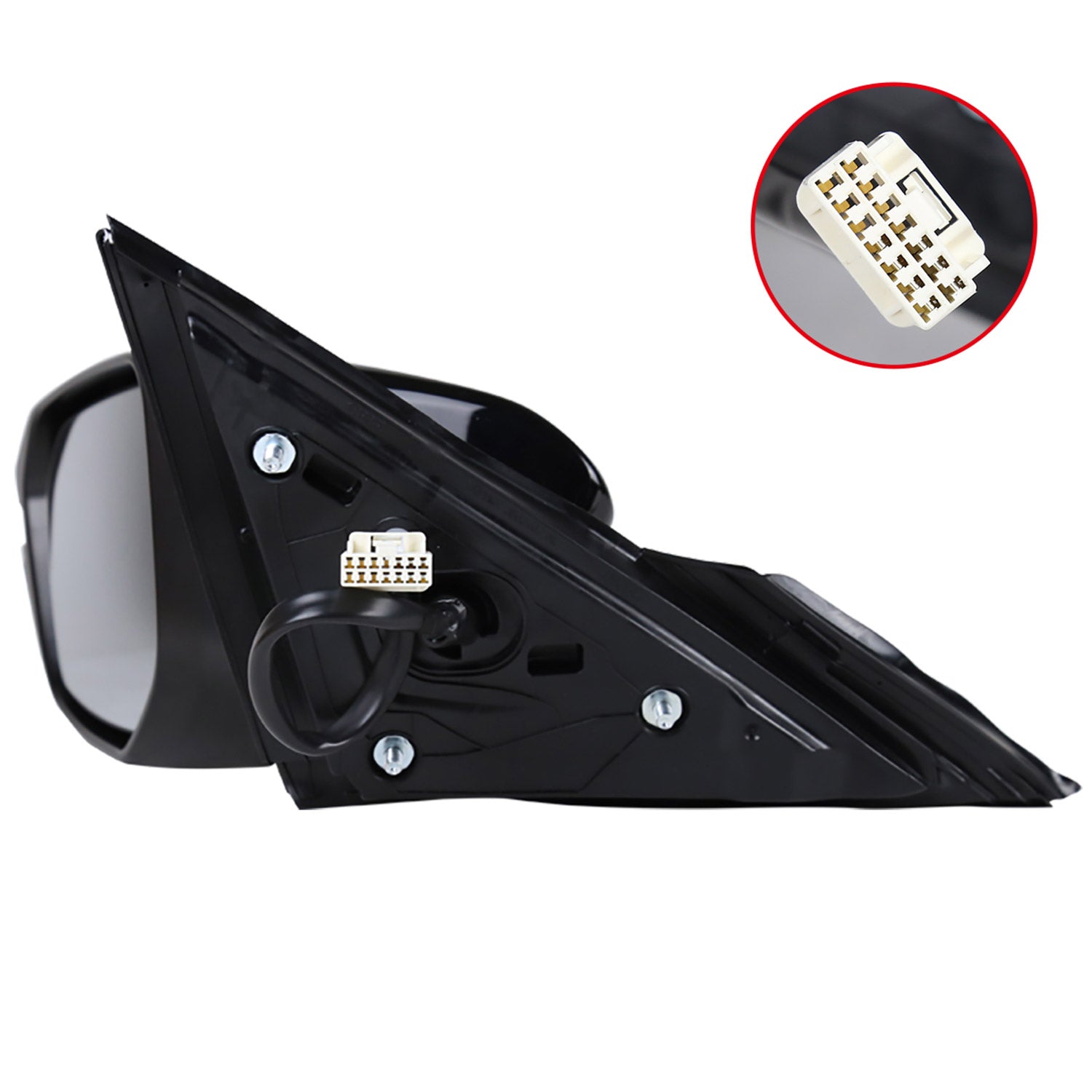 2016-2018 Honda Civic Black 7Pin Heated Side Mirror LED Turn Signal Driver