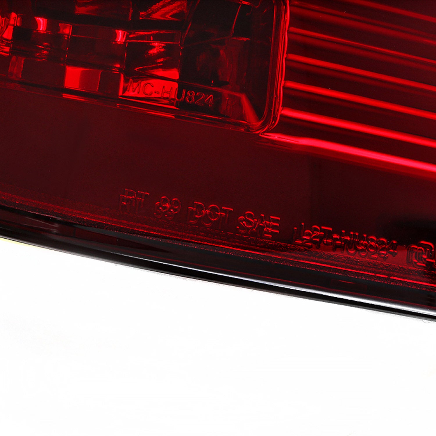 2000-2006 BMW E53 X5 LED Tail Lights Chrome Housing/Red Lens