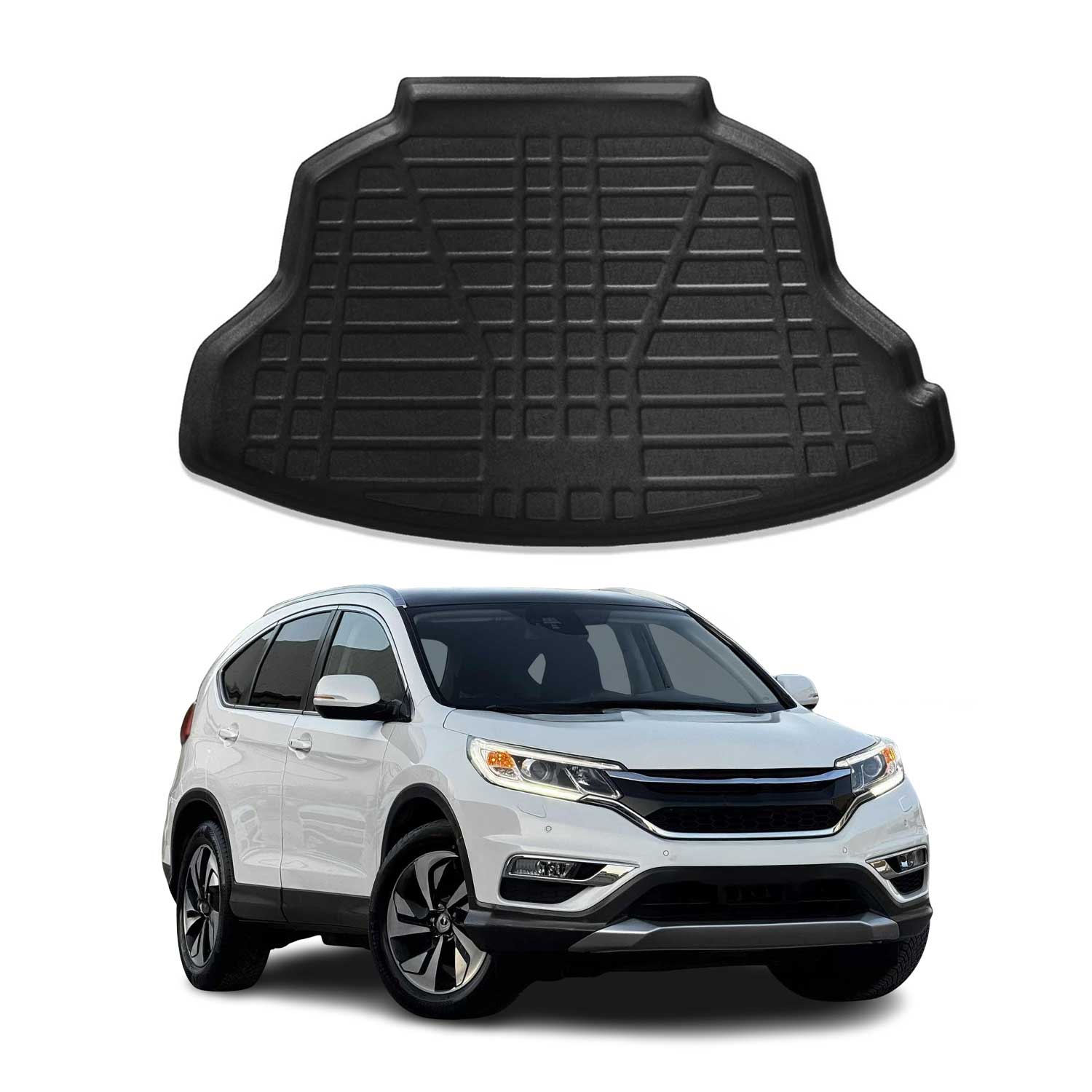 2012-2016 Honda CR-V Cargo Liner Trunk Mat All Weather Black