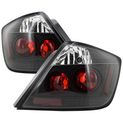 2004-2010 Scion tC Tail Lights Matte Black Housing/Clear Lens