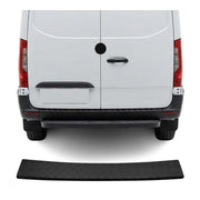 OMAC Rear Bumper Sill Cover for Ford Tourneo Custom I 2012-2023 Aluminium Black
