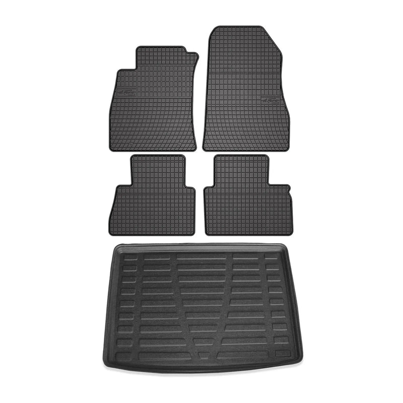 2015-2017 Nissan Juke Floor Mats & Cargo Liner Full Set All Weather Black