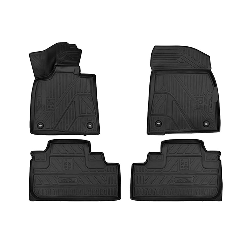 2016-2022 Lexus RX350 Floor Mats Liners Full Set All Weather Black