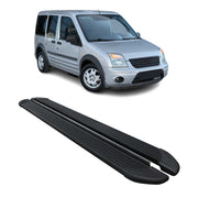 2010-2013 Ford Transit Connect Short Running Boards Side Steps Black