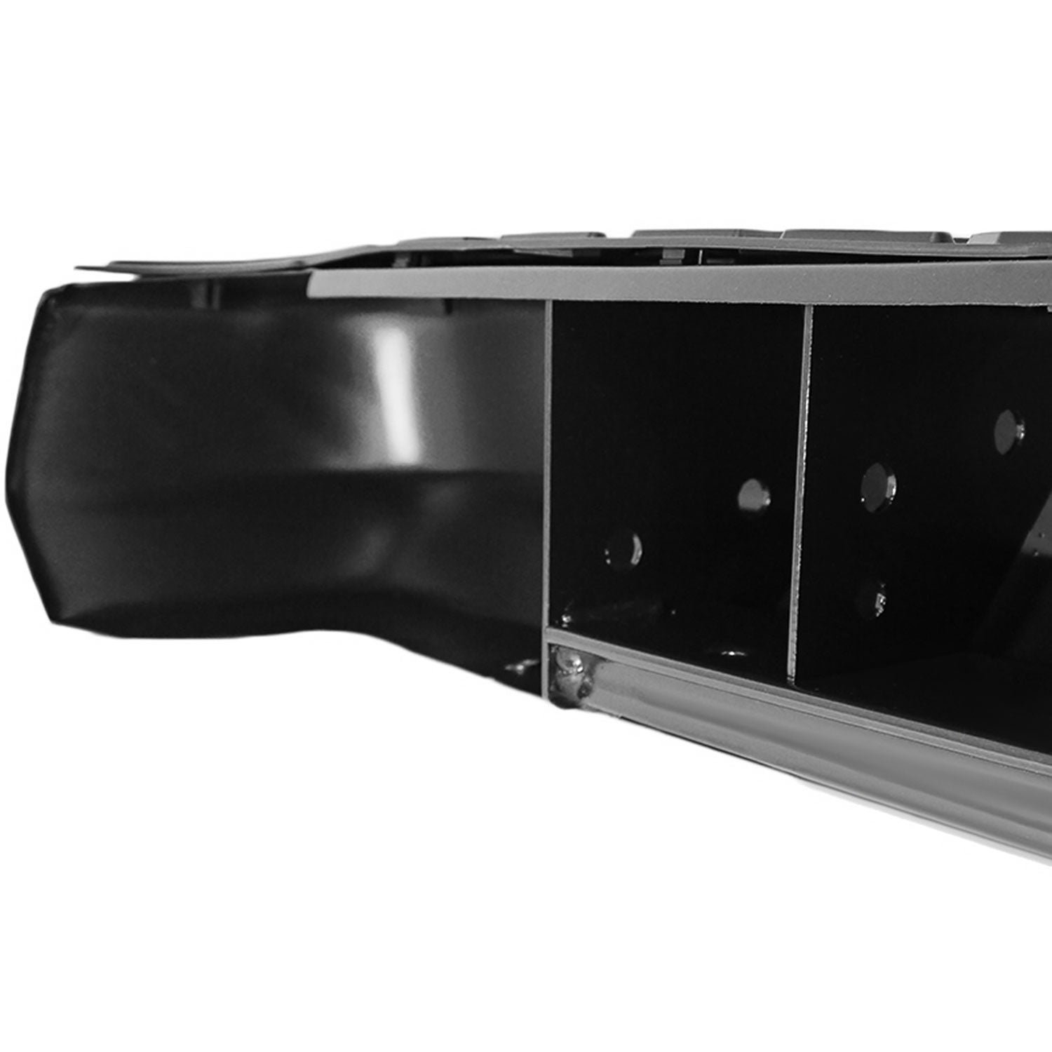 1989-1995 Toyota Pickup 2/4WD Black Stainless Steel Rear Step Bumper