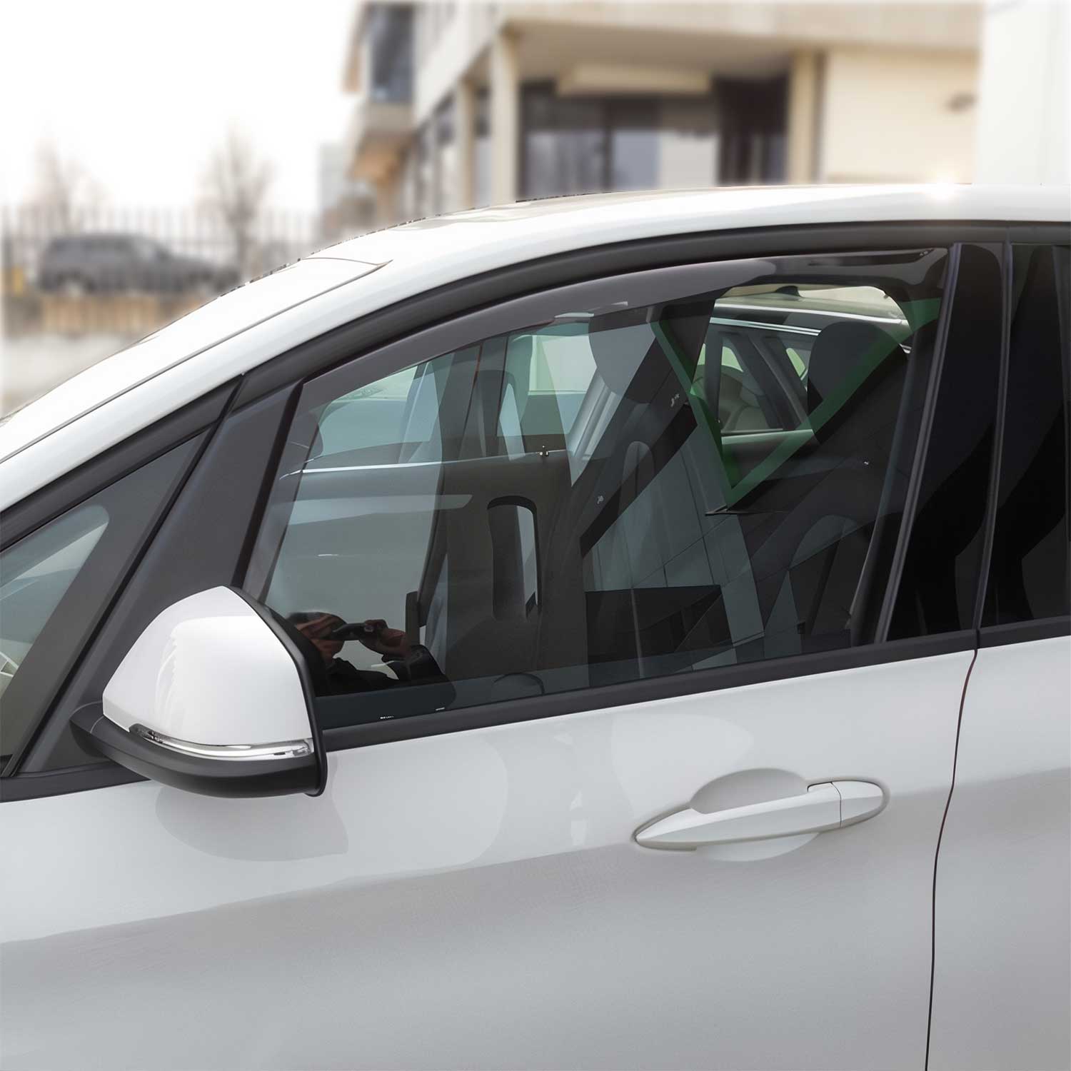 2014-2021 BMW 2 Series F45 Active Tourer Window Visor Vent Rain Deflector 2Pcs Smoke