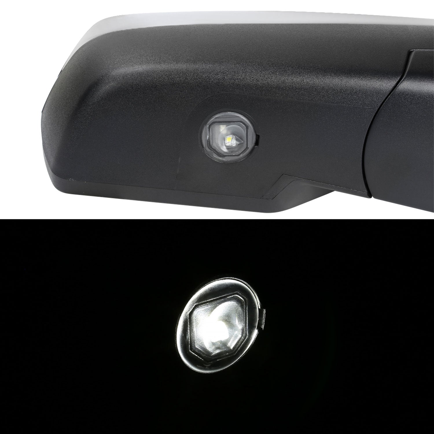 2014-2018 Chevy Silverado/ Sierra Chrome Heated Side Mirror & Puddle Passenger