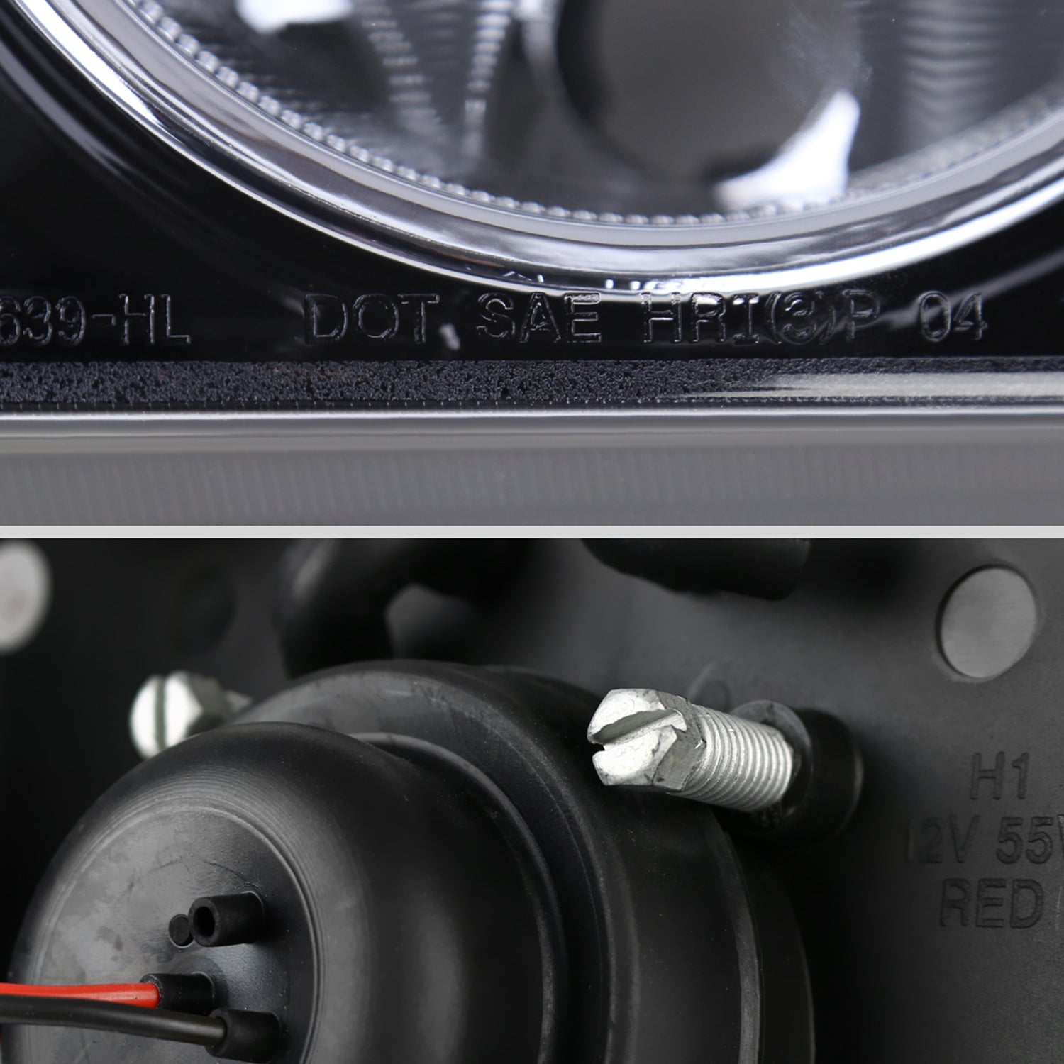 2005-2010 Chrysler 300 Base/LX/Touring Projector Headlights Glossy Black/Smoke