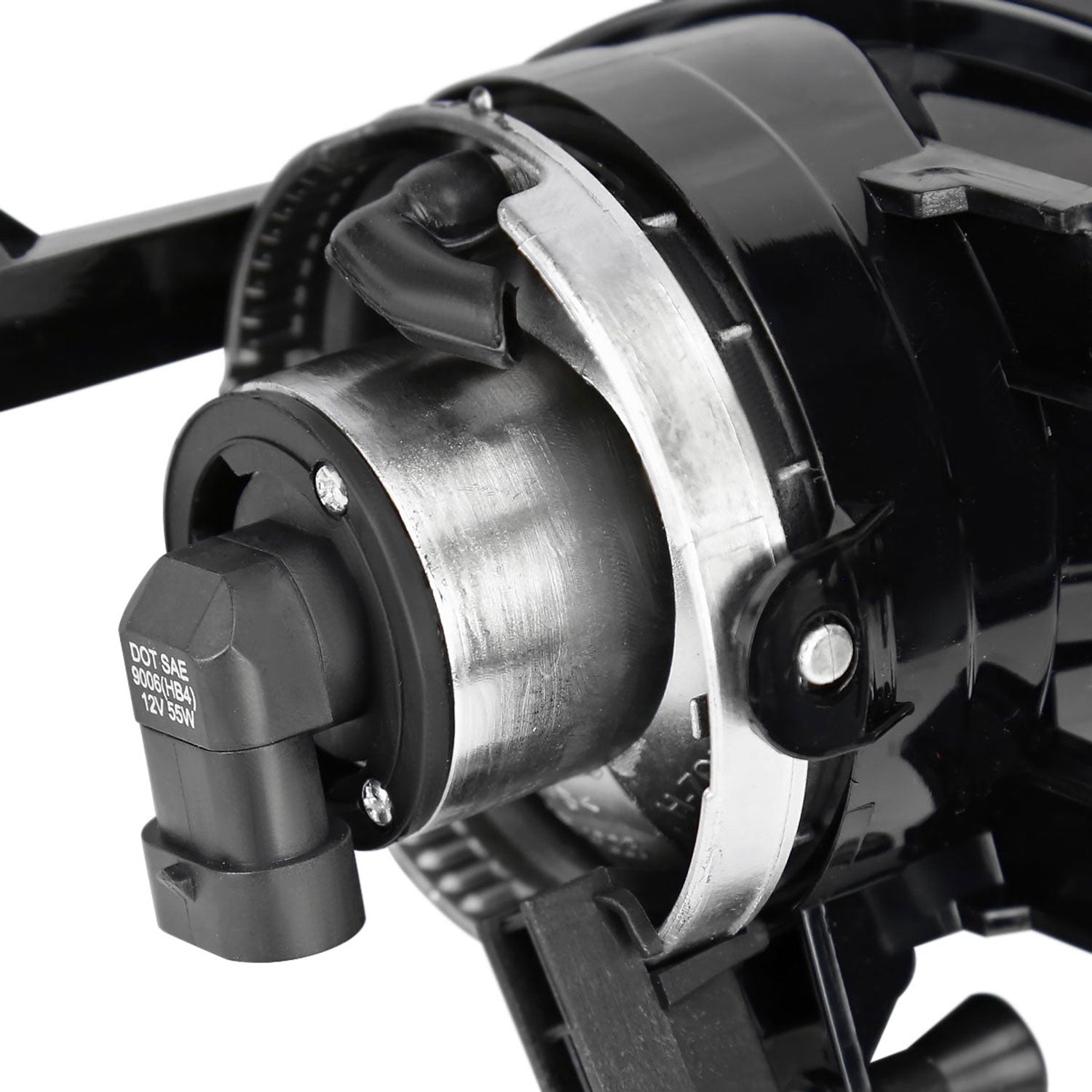 2011-2014 VW Jetta Sedan 9006 Fog Lights Kit Switch & Wiring Harness Chrome