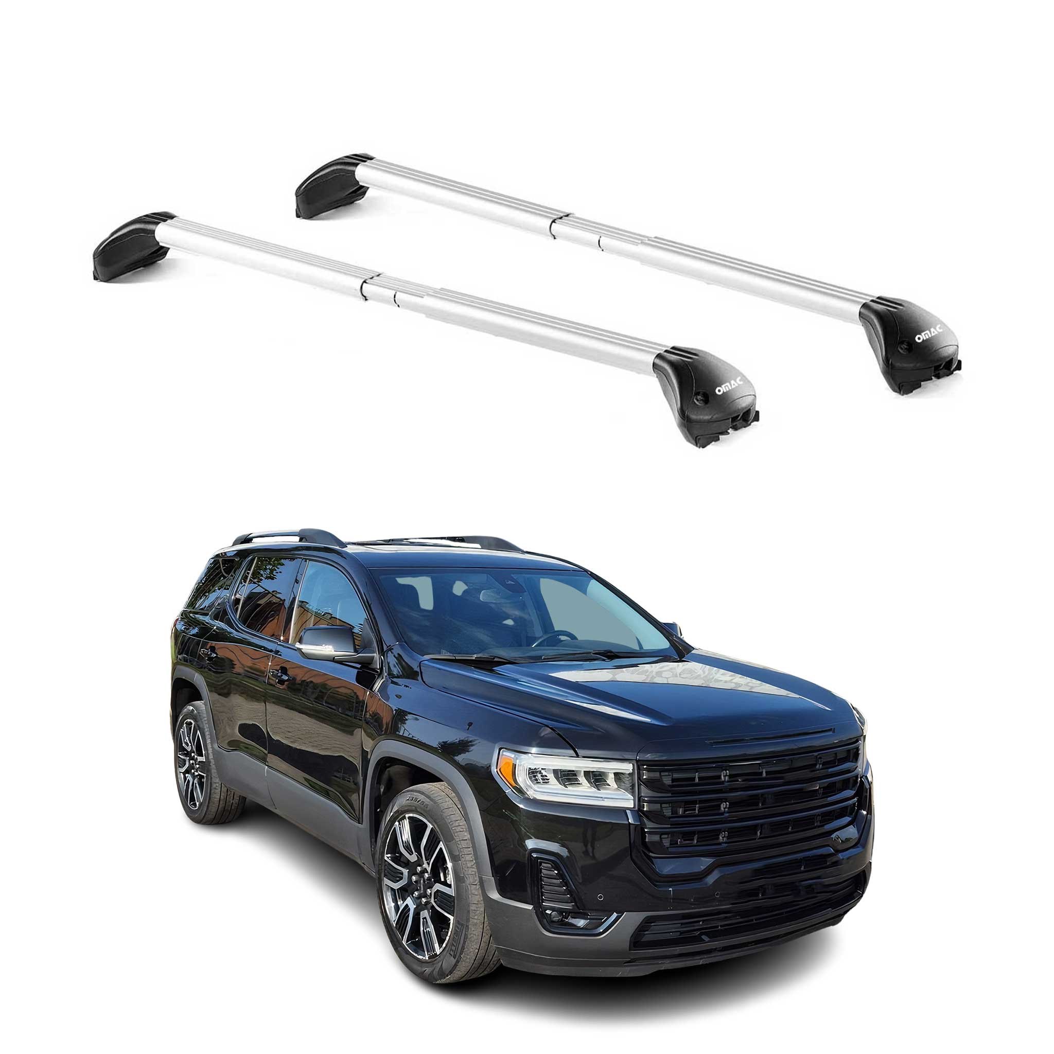 2017-2023 GMC Acadia Roof Rack Cross Bars Luggage Carrier 2 Pcs