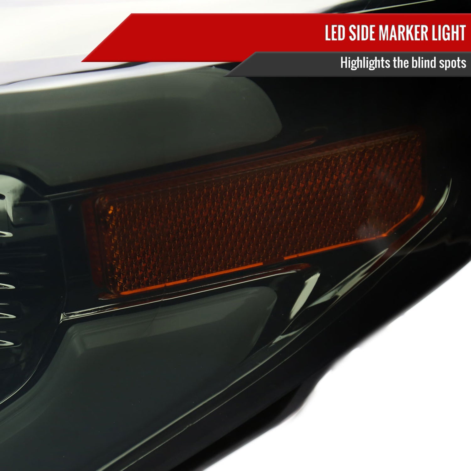 2014-2021 Toyota Tundra LED Projector Headlights Chrome Housing/Smoke Lens