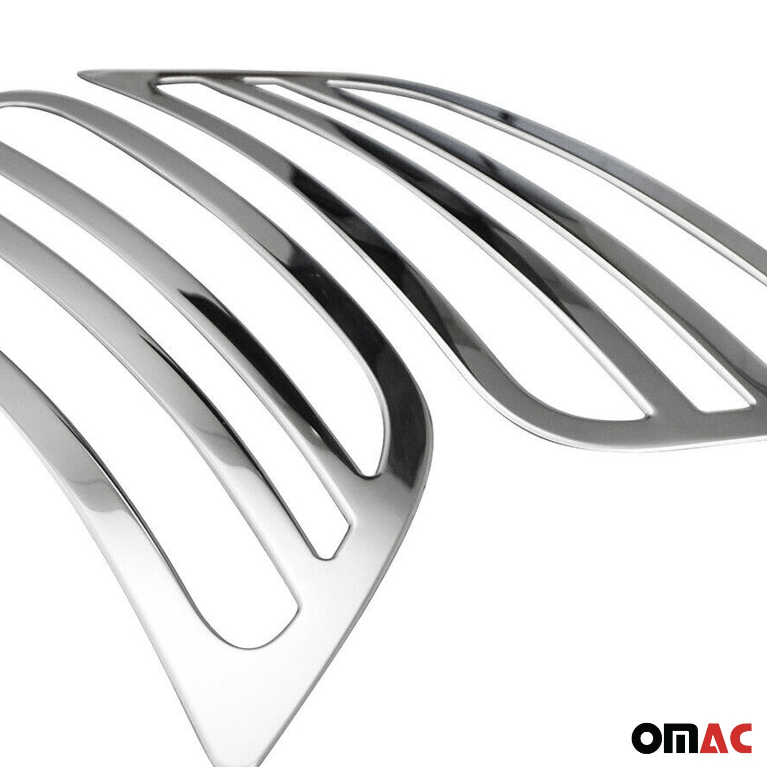 2019-2026 Mercedes Sprinter W907 910 Front Bumper Grill Trim Stainless Steel 2Pcs