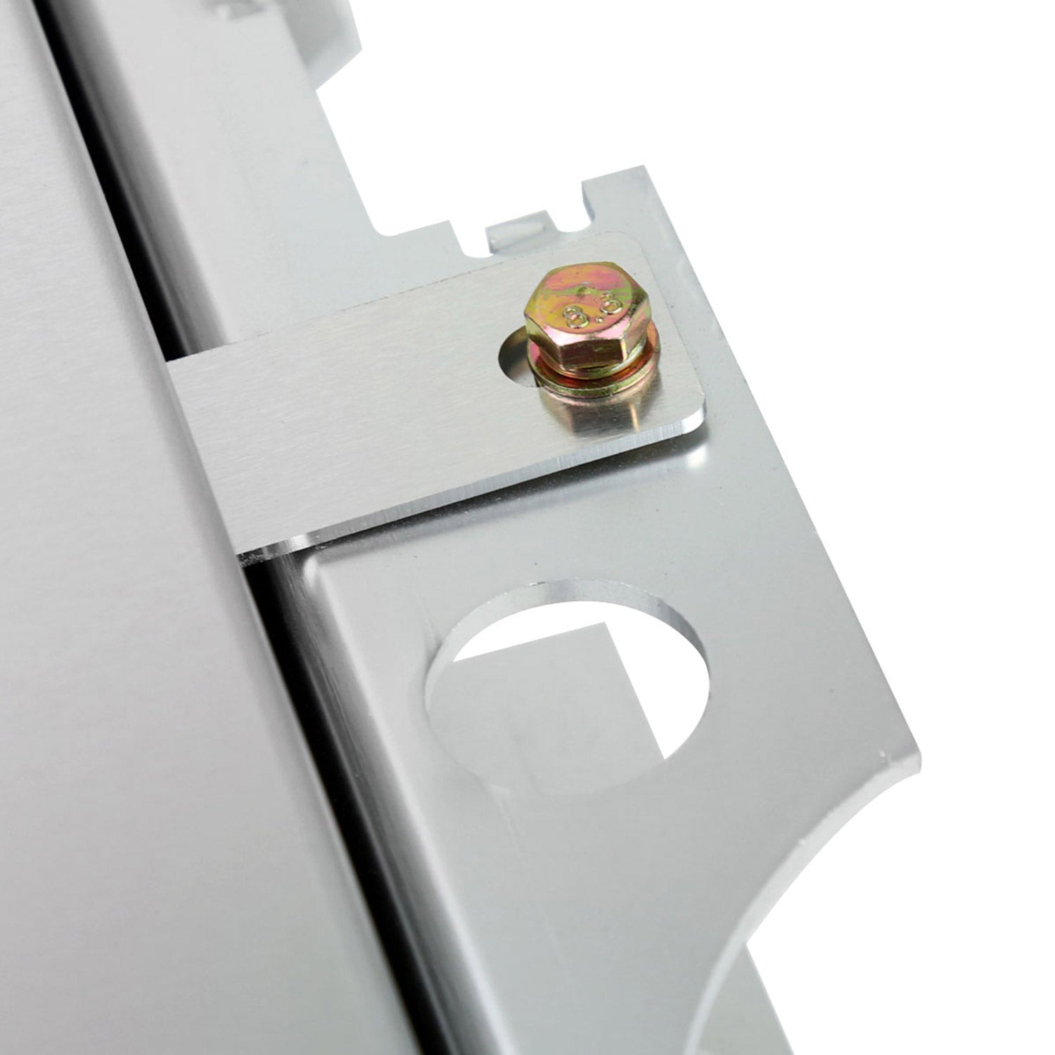 1987-2006 Jeep Wrangler TJ YJ 2.4L/4.2L 3-Row Radiator & Shroud Fan